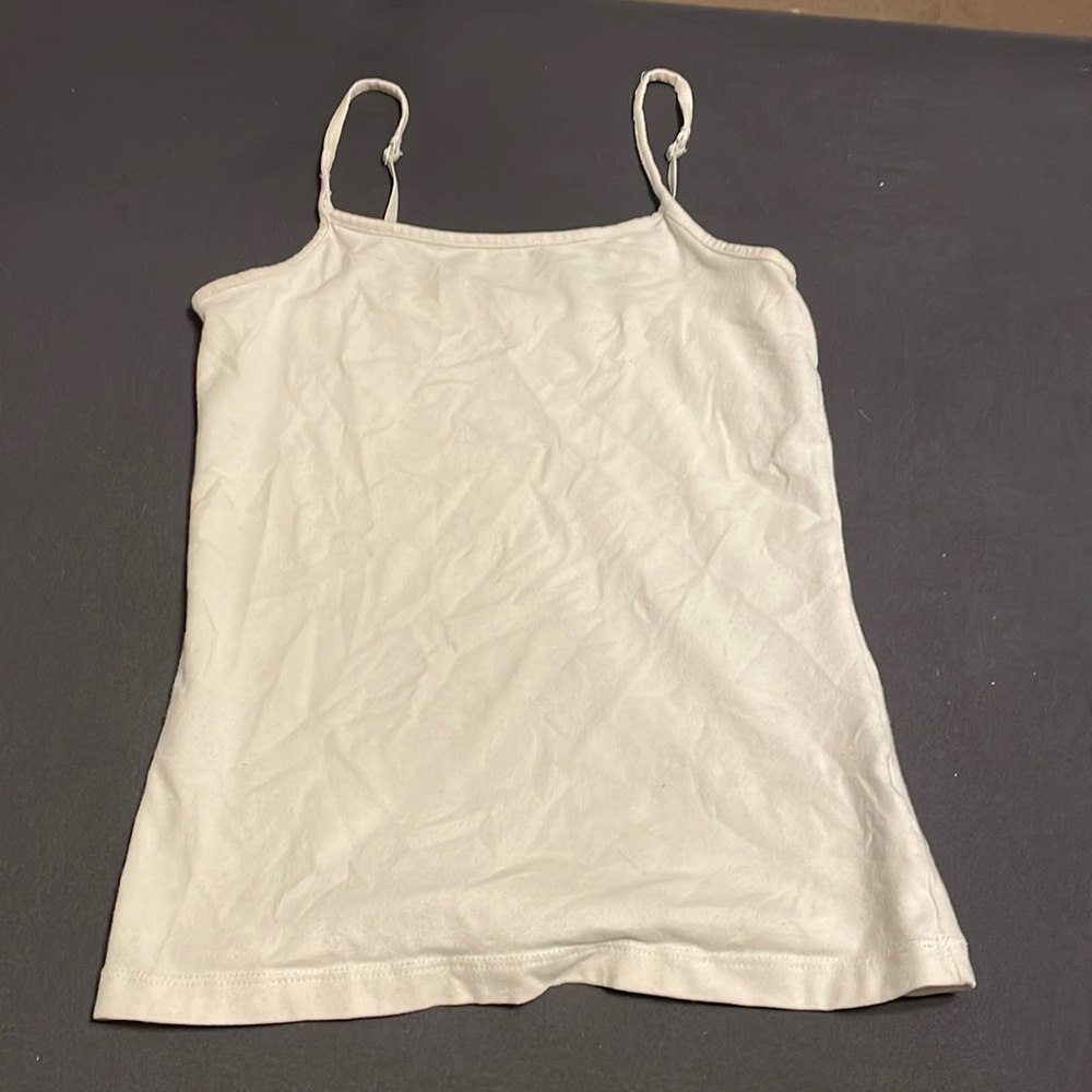 White tank top